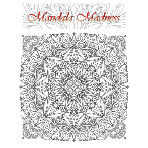 Mandala Madness Coloring BookNo.11 Printable PDF coloring pages. $7.50 11 mandala images offere