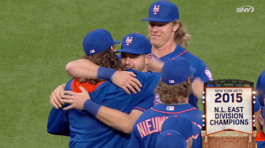 gfbaseball:  Congratulations to the Mets for winning the NL East - September 26,
