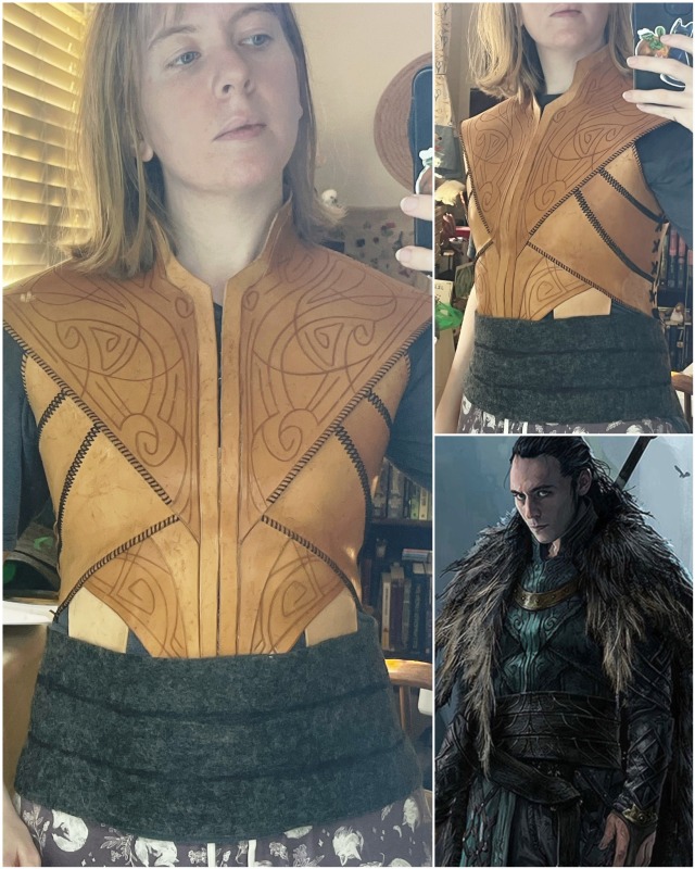 Loki updates! The fact that this fits so nicely after all the wetforming is making my little Loki heart so happy! It’s a 