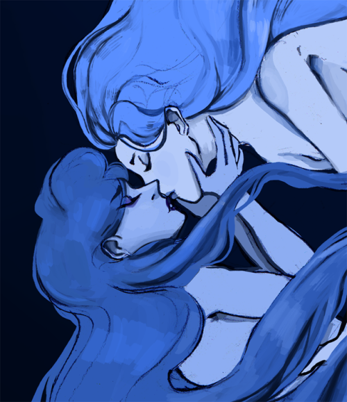 adalheiart:Huevember | Day 19Two mermaids falling for each other and exploring the depths of their l