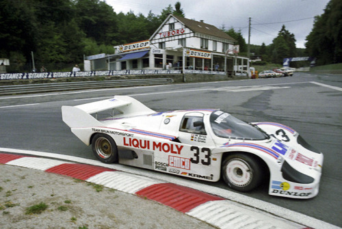 sportprototipo:#1983   #Spa-Francorchamps   #1000 km   #Porsche 956   #Brun   #Group C