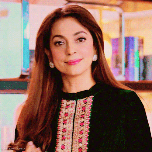 queenjuhichawla:What happened?JUHI CHAWLA as Veena Manchanda | Sharmaji Namkeen (2022)