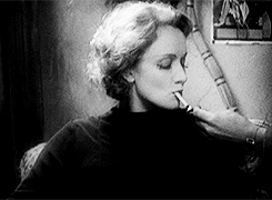 misstanwyck:Marlene Dietrich + cigarettes 