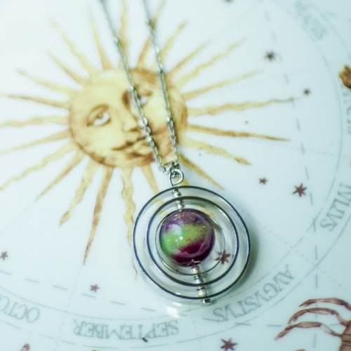 sosuperawesome:Celestial Rings / Necklaces 13th Psyche on Etsy