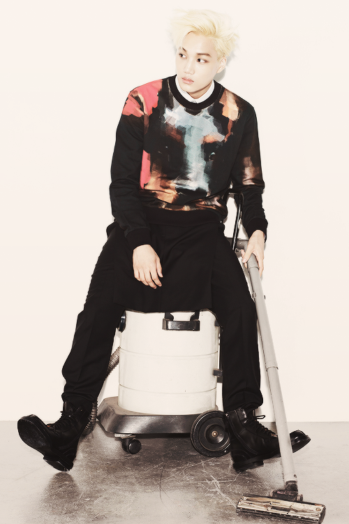 pandreos:  jongin for l’officiel homme (unseen)   
