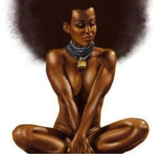 WE. ARE. QUEENS. Wear your crown. #blackart #2FroChicks #kinkycurls #curlyhair #afro #volume #curlyh
