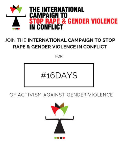 &ldquo;The International Campaign to Stop Rape &amp; Gender Violence in Conflict is joining organiza