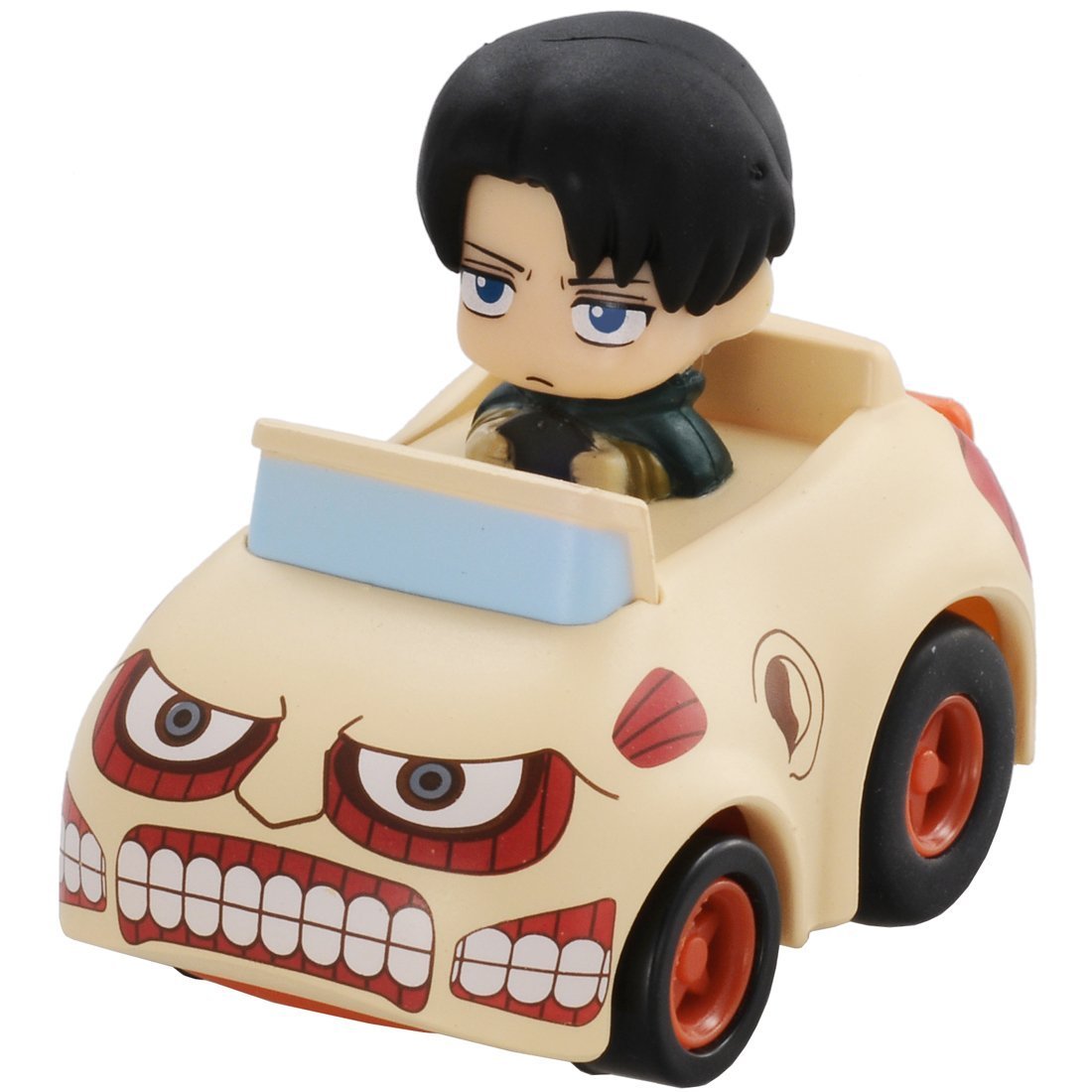 Takara Tomy Toys uploads a video of Eren &amp; Levi’s Choro QMix cars in action!Release