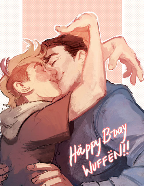 injureddreams:  HAPPY BIRTHDAY @wuffen !! I hope you have/had a great time ♥ Some