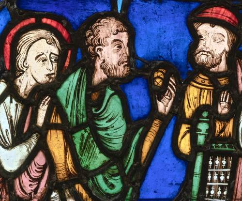 Two works of art in the collection of Glencairn Museum represent the only known stained-glass depict