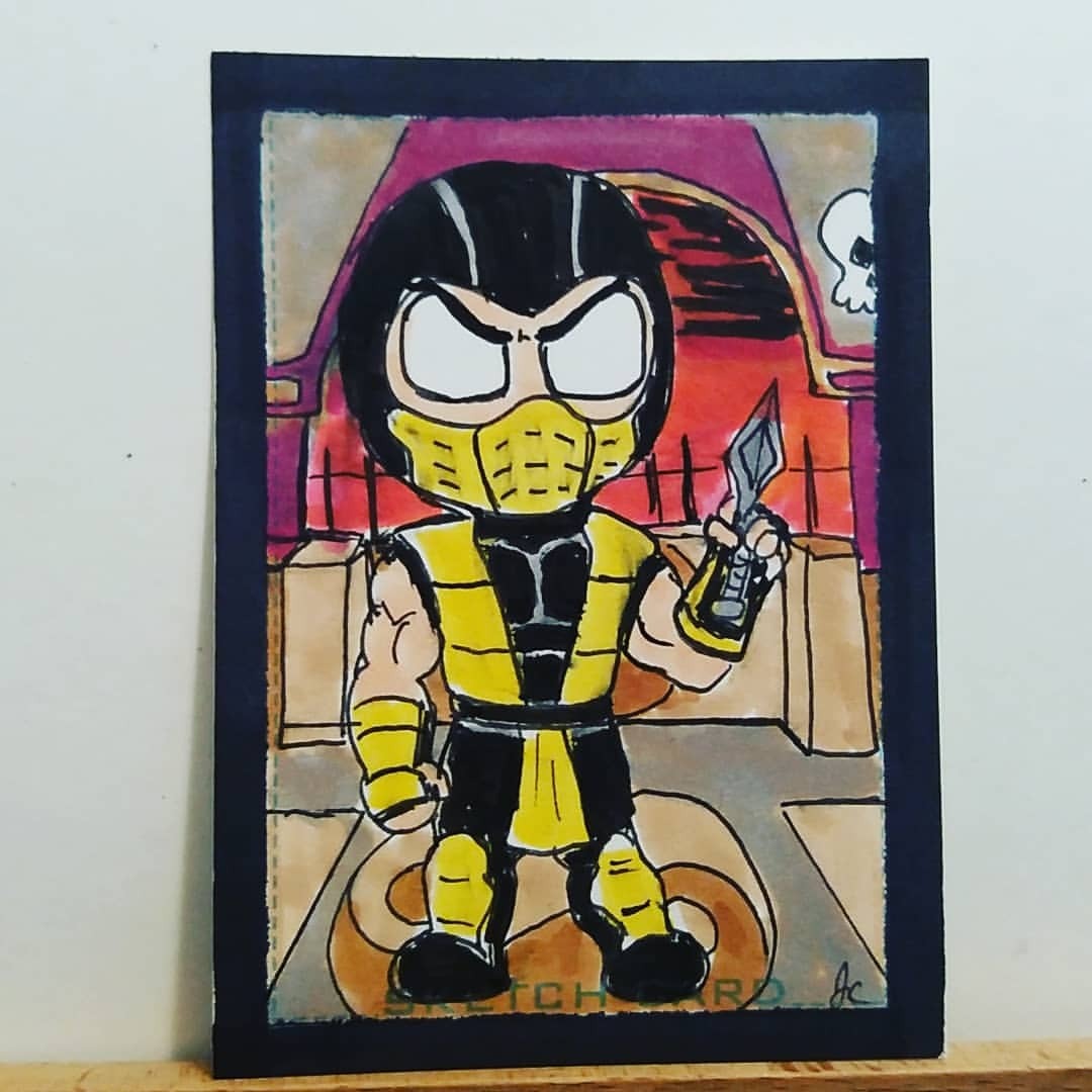 Featured image of post Chibi Scorpion Mortal Kombat Drawing How to draw chibi scorpion from mortal kombat step by step for beginners