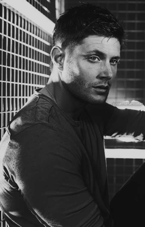 justjensenanddean: Jensen Ackles | S9 Photoshoot (Outtakes, coloured version)