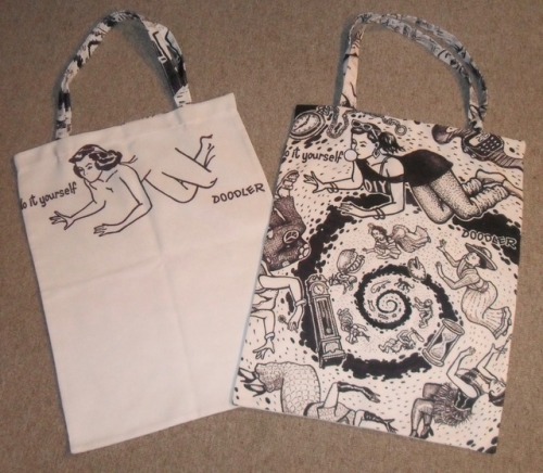 doodlepadart: Tote Bag by David Jablow Doodle Pad Art Canvas 18″x13″ High quality canvas