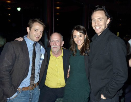 [HQ] Tom Hiddleston, Susannah Fielding, Oliver Dimsale, Nancy Dell'Olio and Hugh Ross attend the &lt