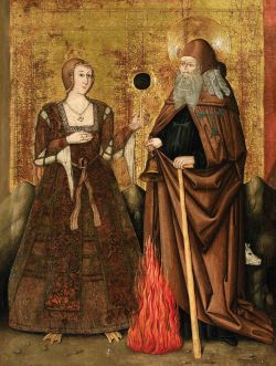 Missfolly: The Temptation Of Saint Anthony Master Of Girard (Last Half Of The 1400S) 