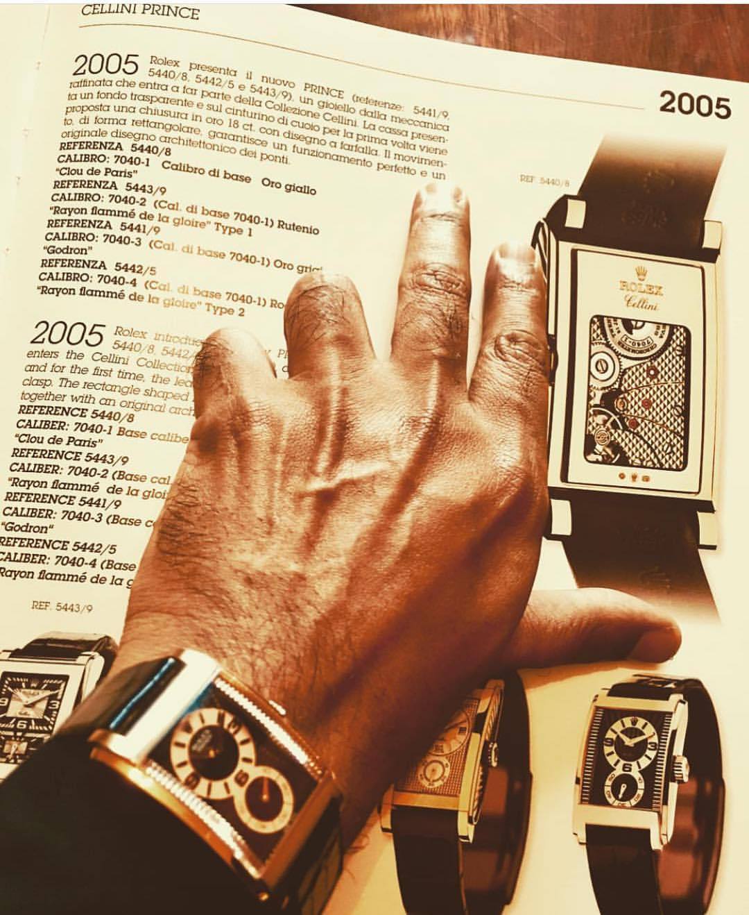 rolex cellini prince on wrist