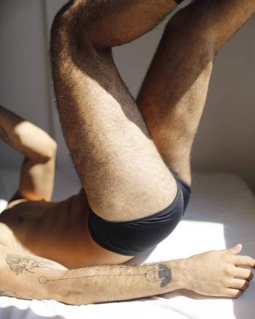 fur+speedo+beard+