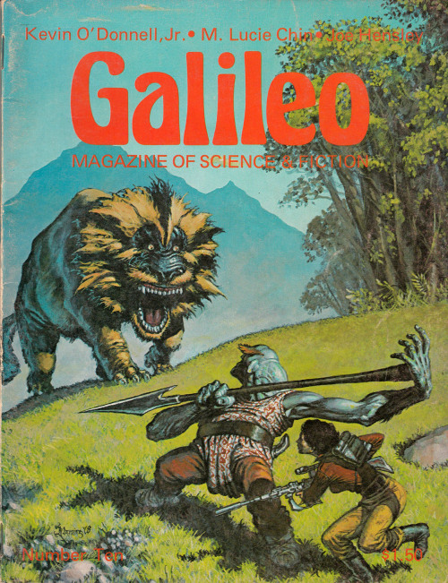 Galileo #10, September 1978, cover art by Larry Blamire