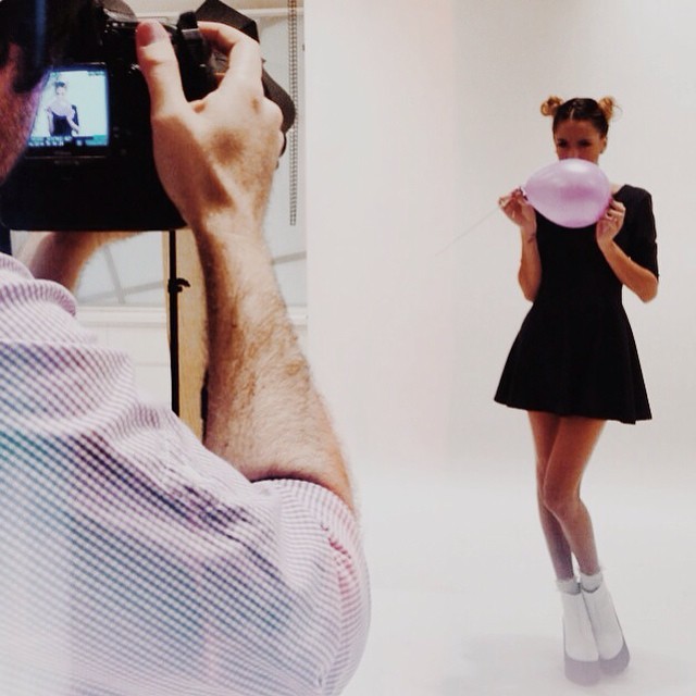 Backstage @tinitastoessel < Toma II #ChicaMissManga @lorealparisarg (en 💄💅💁)