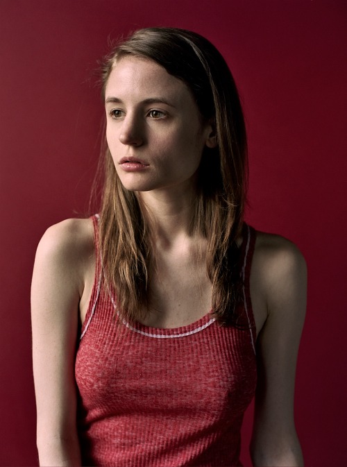 creativerehab:  CRG on red. Lo-res 120 film scan.