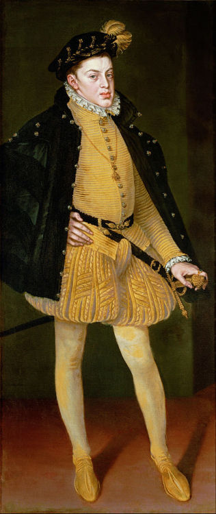 Don Carlos, son of King Philip II of Spain by Alonso Sánchez Coello, 1564