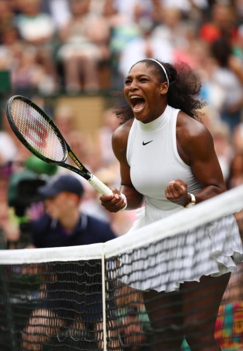 tenisexpert:  Wimbledon 2016 Ladies Final: Queen Serena wins her 22th Grand Slam Title, defeating Angelique Kerber 7-5 6-3 !!! 