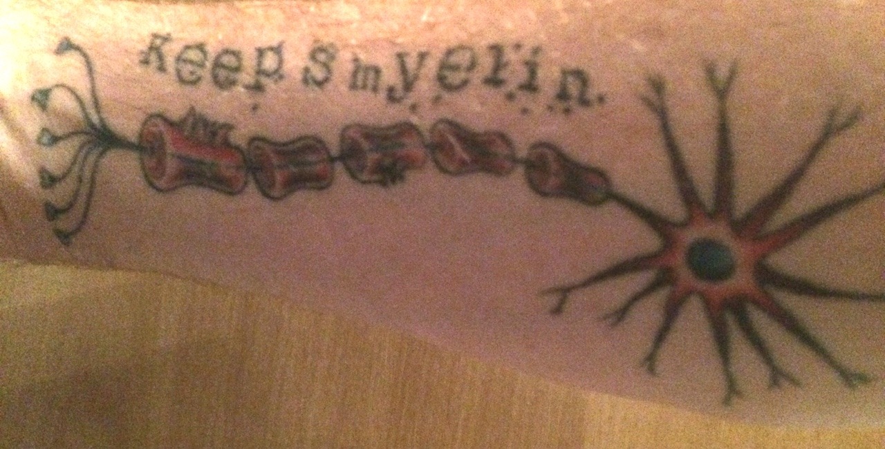 — Multiple sclerosis tattoo Submit Your Tattoo Here:...