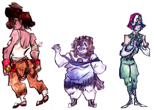pussykraken:  it is fun to imagine what the crastal gams might have looked like in different time periods i was gonna draw flapper rose too but got lazy