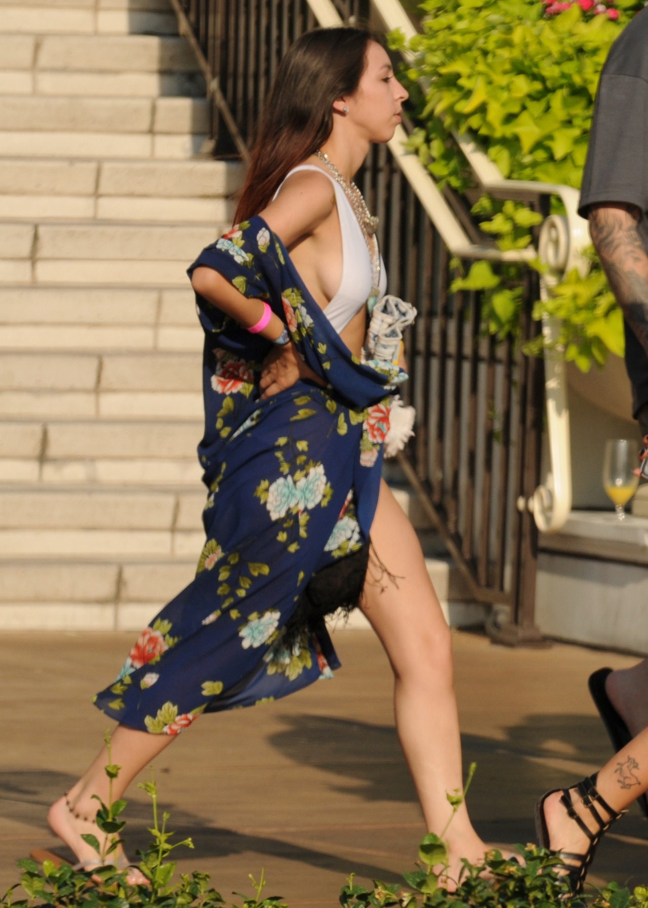 Here is her other side boobie.