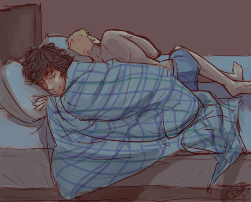 “Stop hogging all the blankets”30/31 007 Fest Prompt list One last piece before July ends!