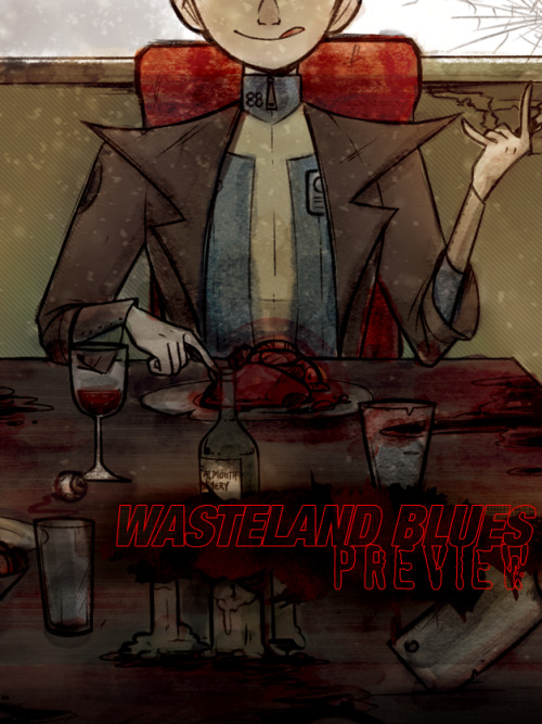 ghoulsjw: A peek at my piece for the @fallout-zine !!! Thank you so much @tokio-star for hosting thi