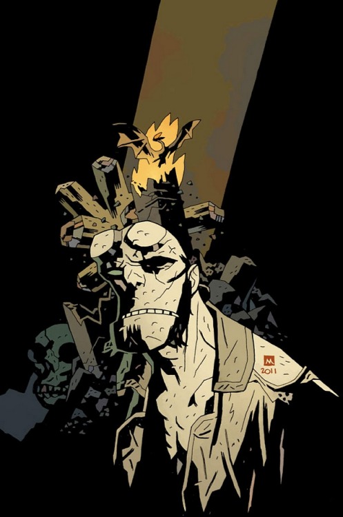 thebestthereiswaswillbe:  here’s some more Mike Mignola Hellboy in celebration of Hellboy’s 20th birthday. 