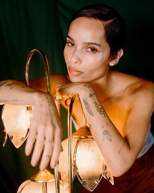 z-kravitz:ZOË KRAVITZ FOR THE NEW YORK TIMES.