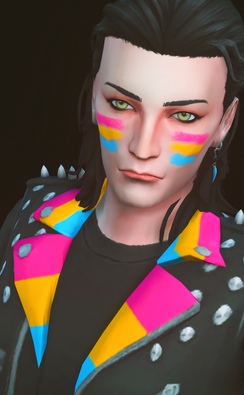 Soft Spooky Boy Goes To Pride
