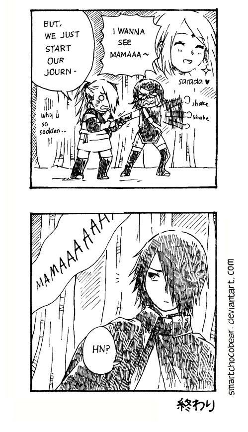 munchkinz:    Naruto © Kishimoto MasashiDoujinshi © Talisha AlviniPlease do not