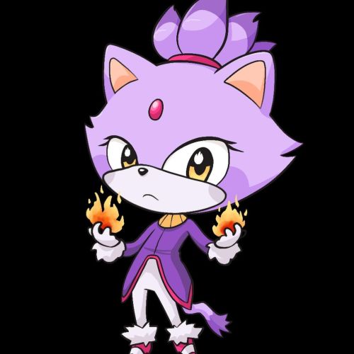 Daily Draw - fire feline So if I do mire Sonic characters, there will be 3 more. should I draw them 