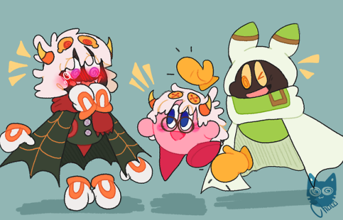 Anonymous said: would you ever be willing to draw taranza and magolor bein cuties together? that&rsq