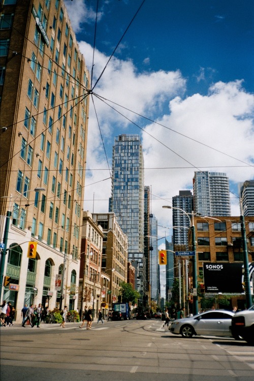 Downtown Toronto from the car.Ontario, CAN.September ‘16