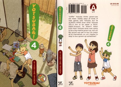 briansandstorm:Yotsuba&! Volumes 1-10 manga covers 