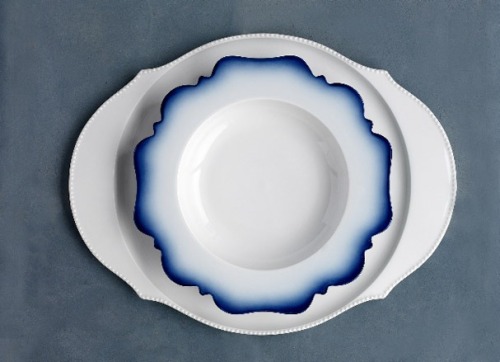 roomonfiredesign: The ‘Taste Blue’ collection by Italian designer, Paola Navone, for Rei