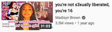 2pretty:  I haven’t watched the video but just from the title alone she’s correct