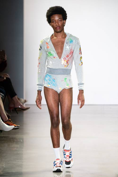 No Sesso SS20LA-based designer Pierre Davis founded her collection NO SESSO (Italian for No Sex) in 