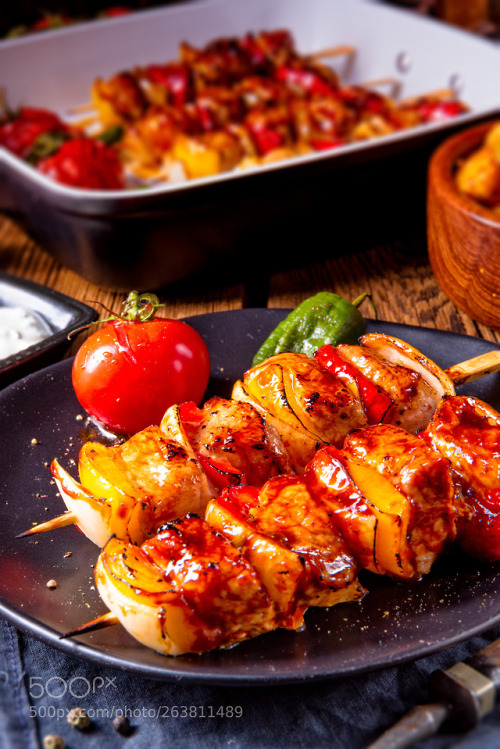 mike13mt: original hungarian shashlik with onion and paprika by Dar1930