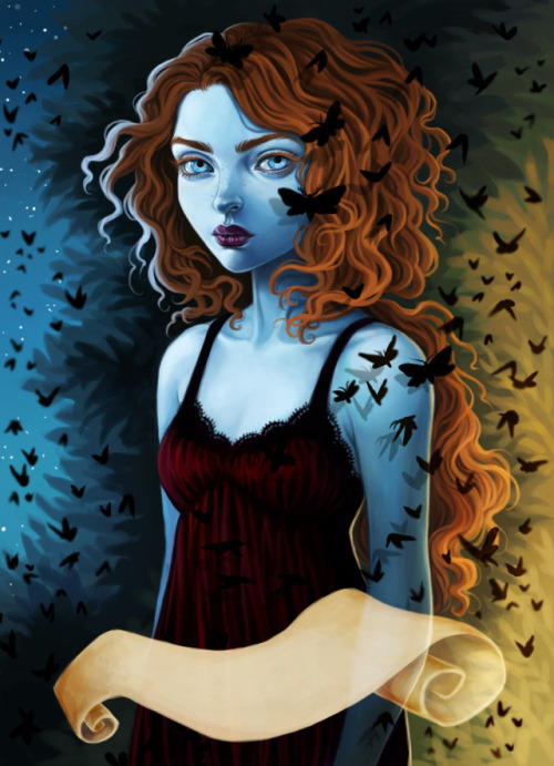 lesyablackbirdink: Sarai from Strange the Dreamer by Laini Taylor I adore Sarai. Its that simple. I’