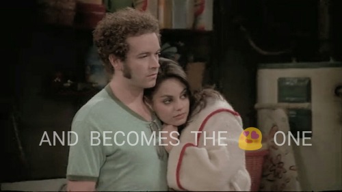 evakviigmohns: jackie & hyde, That 70′s Show.because they always will be my otp <3