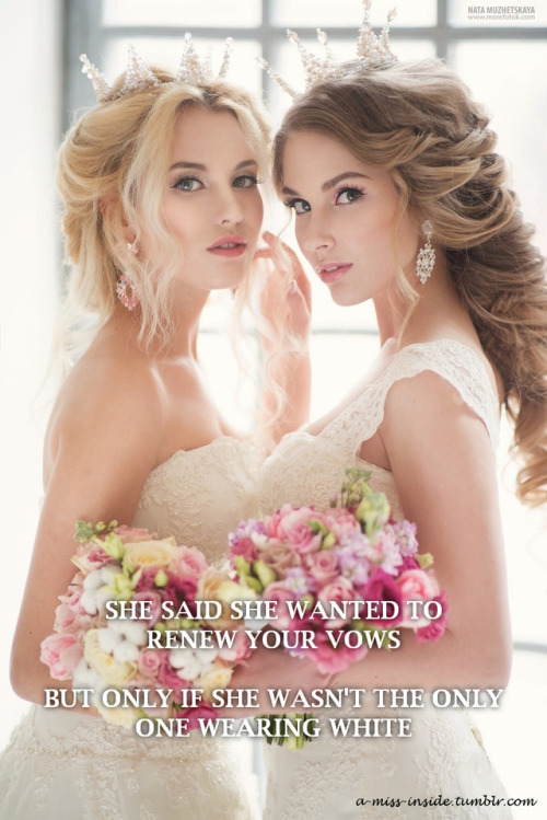 Sex go-jeniffer-love:  a-miss-inside:“The bride pictures