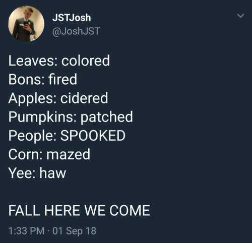 mizjoely:30-minute-memes:Life: goodI honest to God expected it to say pumpkins: spiced lol