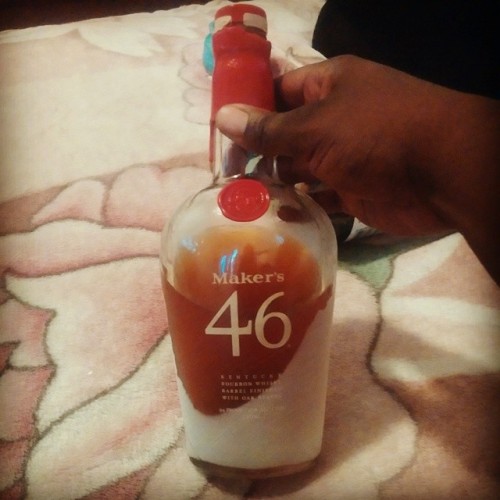 Me and Mystee feeling real good off this top-Notch shit #Makers46 by #MakersMark