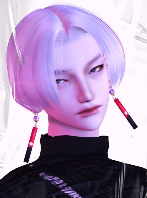 ashwwa:ASHwwa_Kurokawa Izana earring [ @zaozzaa  hair part here ] terms of useKurokawa Izana earring