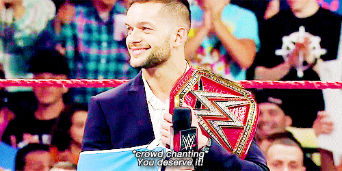 luksmodric:  Favorite RAW moments this year. The crowd chanting “you deserve it!” to Dean and Finn after they won their respective titles. 